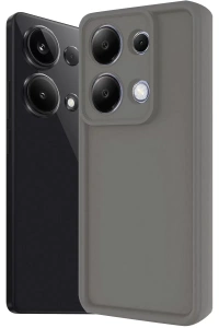 Xiaomi Redmi Note 13 Pro 4G Kılıf Viera Silikon - Gri