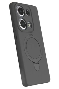 Xiaomi Redmi Note 13 Pro 4G Regal Magsafe Standlı Kapak - Titan Gri