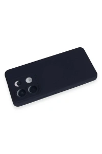 Xiaomi Redmi Note 13 Pro 5G Kılıf Nano içi Kadife Silikon - Lacivert
