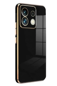 Xiaomi Redmi Note 13 Pro 5G Kılıf Volet Silikon - Siyah