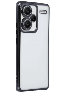 Xiaomi Redmi Note 13 Pro Plus Kılıf Lensli Silikon - Siyah