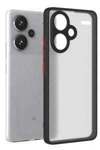 Xiaomi Redmi Note 13 Pro Plus Kılıf Montreal Silikon Kapak - Siyah