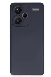 Xiaomi Redmi Note 13 Pro Plus Kılıf Nano içi Kadife Silikon - Lacivert