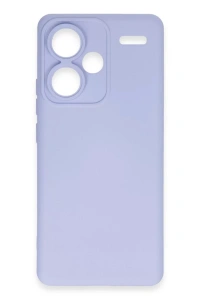 Xiaomi Redmi Note 13 Pro Plus Kılıf Nano içi Kadife Silikon - Lila