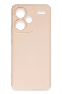 Xiaomi Redmi Note 13 Pro Plus Kılıf Nano içi Kadife Silikon - Pudra