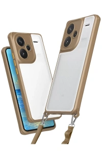 Xiaomi Redmi Note 13 Pro Plus Kılıf Penta Silikon Kılıf - Çöl Titanyum