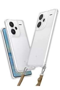 Xiaomi Redmi Note 13 Pro Plus Kılıf Penta Silikon Kılıf - Şeffaf