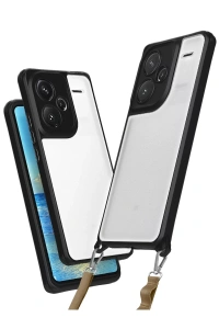 Xiaomi Redmi Note 13 Pro Plus Kılıf Penta Silikon Kılıf - Siyah