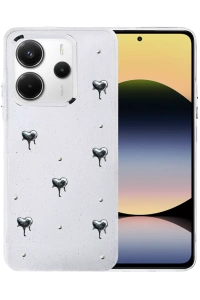 Xiaomi Redmi Note 14 4G Fiyonk Desenli Kapak - Desen 1