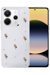 Xiaomi Redmi Note 14 4G Fiyonk Desenli Kapak - Desen 6