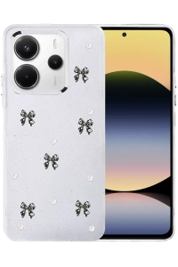 Xiaomi Redmi Note 14 4G Fiyonk Desenli Kapak - Desen 8