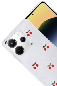 Xiaomi Redmi Note 14 4G Fiyonk Desenli Kapak - Desen 9