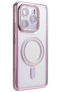 Xiaomi Redmi Note 14 4G Joke Simli Magneticsafe Kılıf - Pembe
