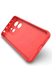 Xiaomi Redmi Note 14 4G Kılıf Optimum Silikon - Kırmızı