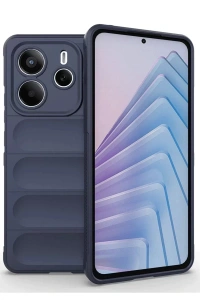 Xiaomi Redmi Note 14 4G Kılıf Optimum Silikon - Lacivert