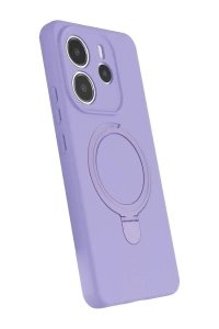 Xiaomi Redmi Note 14 4G Regal Magsafe Standlı Kapak - Lila