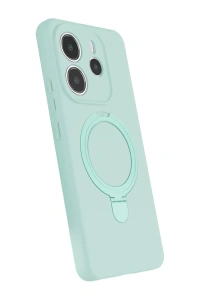 Xiaomi Redmi Note 14 4G Regal Magsafe Standlı Kapak - Su Yeşili
