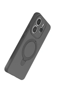 Xiaomi Redmi Note 14 4G Regal Magsafe Standlı Kapak - Titan Gri