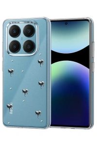 Xiaomi Redmi Note 14 Pro 4G Fiyonk Desenli Kapak - Desen 1