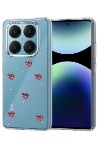 Xiaomi Redmi Note 14 Pro 4G Fiyonk Desenli Kapak - Desen 3