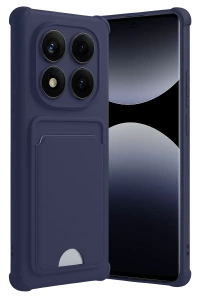 Xiaomi Redmi Note 14 Pro 4G Kelvin Kartvizitli Silikon - Lacivert