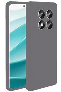 Xiaomi Redmi Note 14 Pro 4G Kılıf First Silikon - Gri