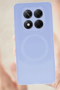 Xiaomi Redmi Note 14 Pro 4G Kılıf Maya Karbon Kapak - Bordo