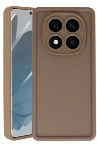 Xiaomi Redmi Note 14 Pro 4G Kılıf Viera Silikon - Kahverengi