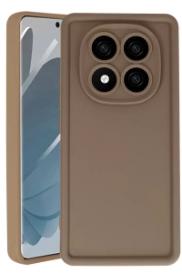 Xiaomi Redmi Note 14 Pro 4G Kılıf Viera Silikon - Kahverengi