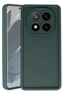 Xiaomi Redmi Note 14 Pro 4G Kılıf Viera Silikon - Koyu Yeşil