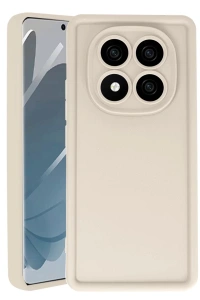 Xiaomi Redmi Note 14 Pro 4G Kılıf Viera Silikon - Krem