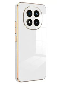 Xiaomi Redmi Note 14 Pro 4G Kılıf Volet Silikon - Beyaz