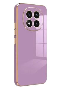 Xiaomi Redmi Note 14 Pro 4G Kılıf Volet Silikon - Mor