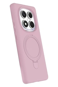 Xiaomi Redmi Note 14 Pro 4G Regal Magsafe Standlı Kapak - Açık Pembe