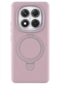 Xiaomi Redmi Note 14 Pro 4G Regal Magsafe Standlı Kapak - Açık Pembe