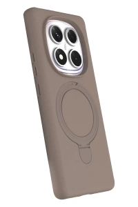 Xiaomi Redmi Note 14 Pro 4G Regal Magsafe Standlı Kapak - Çöl Titanyum