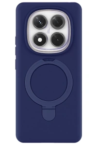 Xiaomi Redmi Note 14 Pro 4G Regal Magsafe Standlı Kapak - Lacivert