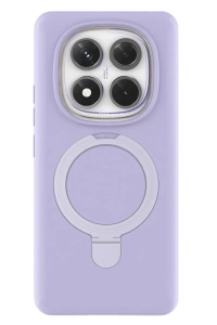 Xiaomi Redmi Note 14 Pro 4G Regal Magsafe Standlı Kapak - Lila
