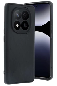 Xiaomi Redmi Note 14 Pro 5G Kılıf Aras Deri Kapak - Siyah