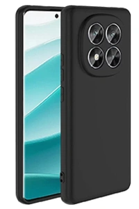 Xiaomi Redmi Note 14 Pro 5G Kılıf First Silikon - Siyah