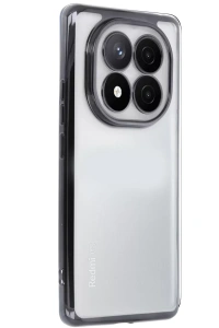 Xiaomi Redmi Note 14 Pro 5G Kılıf Lensli Silikon - Siyah