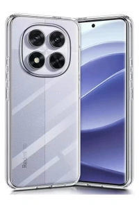 Xiaomi Redmi Note 14 Pro 5G Kılıf Lüx Şeffaf Silikon