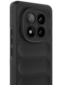 Xiaomi Redmi Note 14 Pro 5G Kılıf Optimum Silikon - Siyah
