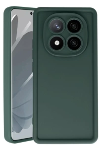 Xiaomi Redmi Note 14 Pro 5G Kılıf Viera Silikon - Koyu Yeşil