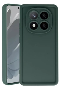 Xiaomi Redmi Note 14 Pro 5G Kılıf Viera Silikon - Koyu Yeşil