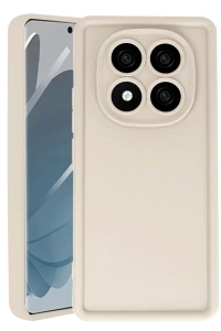 Xiaomi Redmi Note 14 Pro 5G Kılıf Viera Silikon - Krem