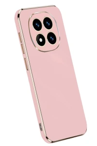 Xiaomi Redmi Note 14 Pro 5G Kılıf Volet Silikon - Pembe
