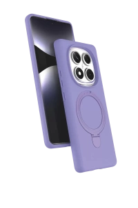 Xiaomi Redmi Note 14 Pro 5G Regal Magsafe Standlı Kapak - Lila
