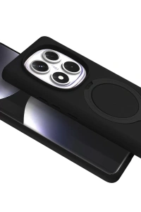 Xiaomi Redmi Note 14 Pro 5G Regal Magsafe Standlı Kapak - Siyah