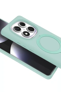 Xiaomi Redmi Note 14 Pro 5G Regal Magsafe Standlı Kapak - Su Yeşili